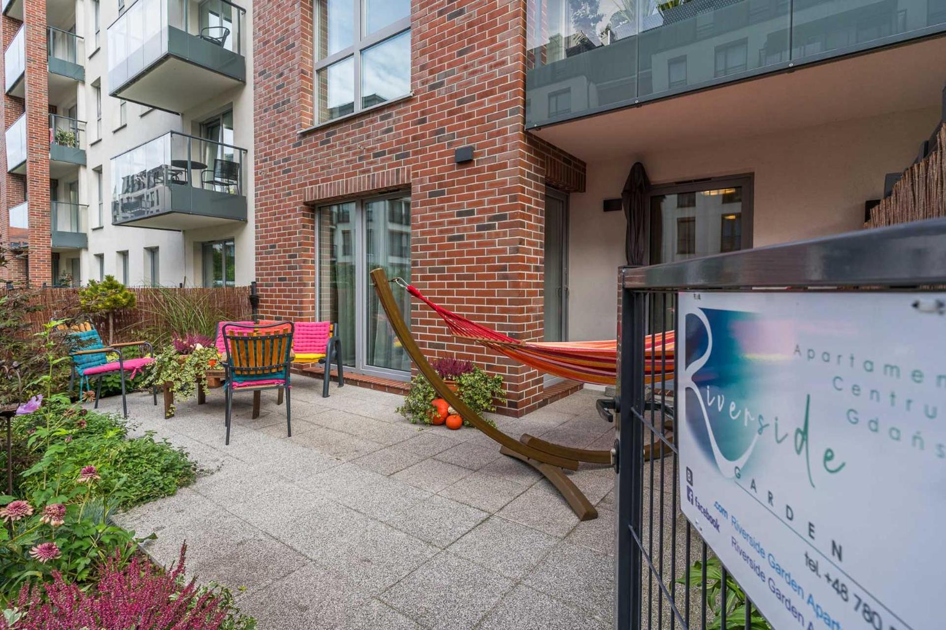 Riverside Garden Apartament Marina Danzig Exterior foto